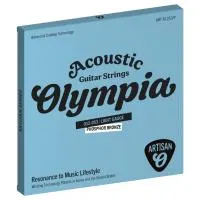 Olympia ART-A1253/P Набор струн для 6-ти струнной акустической гитары Phosphor Bronze, размер 12-53