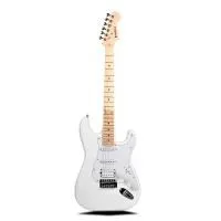 Bosstone SGP-03 WH Электрогитара, 6 струн, SSH, цвет белый, чехол в комплекте