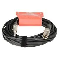 FORCE FMC-07/10 Шнур балансный JACK 1/4" stereo (male) ⇔ XLR (male), 10 метров