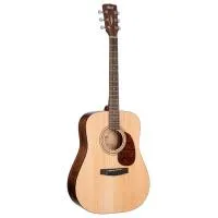 Cort Earth60-NAT Гитара акустическая, Dreadnought, цвет натуральный