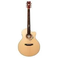 Trumon WING 950TF-S3 Гитара трансакустическая 41" Grand Auditorium с чехлом