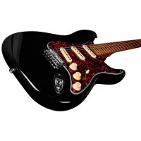 JET JS-300 BK Электрогитара, Stratocaster, 6 струн, цвет черный