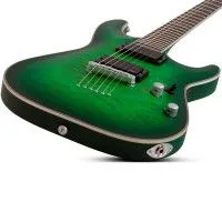 SCHECTER C-1 PLATINUM SGB Электрогитара, 6 струн, цвет зеленый