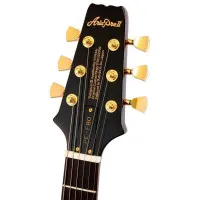 ARIA PE-F80 BKTP Электрогитара 6 струн, корпус Les Paul, цвет черный