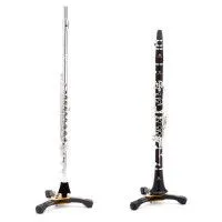 Hercules DS640BB Стойка deluxe для флейты/кларнета с чехлом