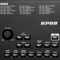 Kurzweil KP80 LB Синтезатор, 61 клавиша, полифония 32, цвет чёрный