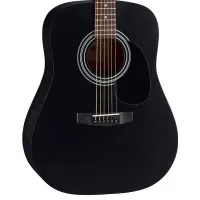 Cort AF510E BKS Гитара электроакустическая Concert, цвет чёрный матовый
