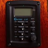 Гитара электроакустическая CRAFTER HILITE-DE SP/N + чехол