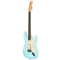 SQOE Sest200MSKY Электрогитара, цвет голубой