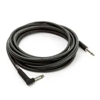 Dunlop DCIX10R Шнур инструментальный JACK 1/4"(прямой) ⇔ JACK 1/4"(угловой), 3 метра, чёрный