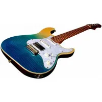 JET JS-450 TBL Электрогитара, Stratocaster, цвет синий прозрачный