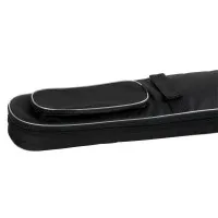 FORCE STD-B GY Чехол для бас гитары, утеплённый, чёрный с серым кантом