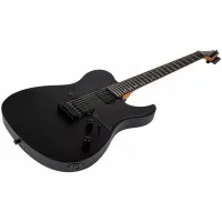 SPIRA T-400 MBK Электрогитара, Telecaster, 6 струн, HH, цвет черный матовый