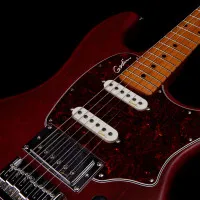 Godin Session HT Aztek Red MN Электрогитара Stratocaster, 6 струн, HSS, цвет бордовый