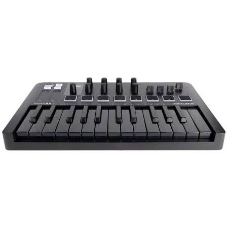 Arturia MiniLAB 3 Deep Black MIDI клавиатура 25 клавиш