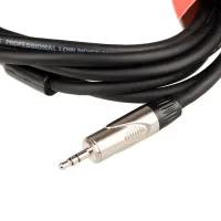 FORCE FLC-18/3 Шнур аудио 2хRCA(male) ⇔ mini-JACK 1/8"(stereo), 3 метра