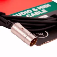 FORCE MCC-02/5 Шнур MIDI DIN (5pin) ⇔ DIN (5pin), 5 метров