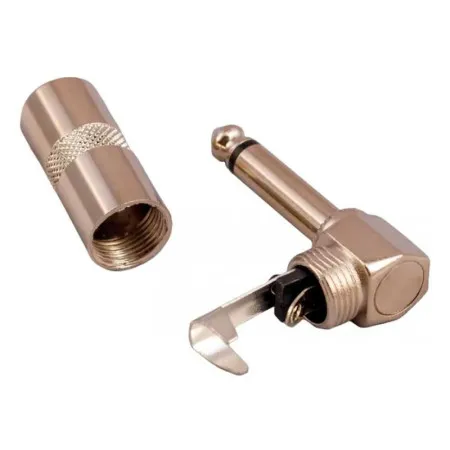 STANDS & CABLES JACK054 Разъем кабельный JACK 1/4" моно, угловой (цена за 1шт., в упаковке 2шт.)