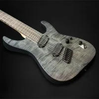 ESP LTD M-1007MS FM Электрогитара, 7 струн, мультимензурная, цвет черный глянцевый