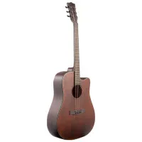 SQOE SQ-BC-FG Гитара акустическая 41" в комплекте, дредноут, цвет коричневый