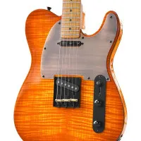 Luxars S-G27-HB Электрогитара 6 струн, Telecaster, SS, цвет желтый янтарь