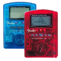 FENDER MT1000-BL Тюнер-метроном гитарный, цвет синий полупрозрачный