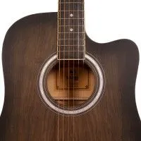 Solista SO-4140 BKS Гитара акустическая 41" Dreadnought, цвет чёрный берст, матовый