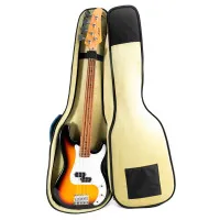 BRO BAG CEB-01DB Чехол для бас-гитары, утеплённый, тёмно-синий