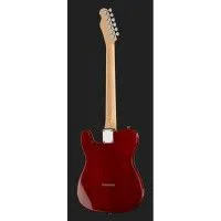 Harley Benton TE-90QM Trans Red полуакустическая гитара