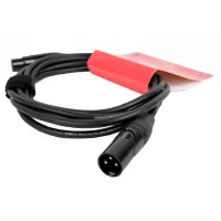 FORCE FMC-06/3 Шнур микрофонный XLR (M) ⇔ XLR (F), 3 метра, черный