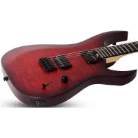 SCHECTER SUNSET-6 EXTREME SCB Электрогитара, 6 струн, HH, цвет Scarlet Burst