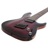 SCHECTER OMEN ELITE-7 MS BCHB Электрогитара, мультимензура, 7 струн, тёмно-вишневый бёрст