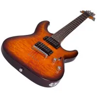 SCHECTER C-6 PLUS VSB Электрогитара, Stratocaster, цвет винтажный санбест