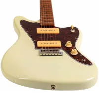 JET JJ-300 P90 OW Электрогитара, Jaguar, 6 струн, SS, цвет белый