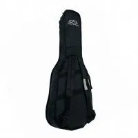 Madarozzo MA-G003-DR/BG чехол для акустической гитары Dreadnought, утеплен., чёрный/серая отделка