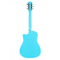 Belucci BC-C38 SKY Гитара акустическая 38", 6-струнная, углеродное волокно, цвет небесно-голубой