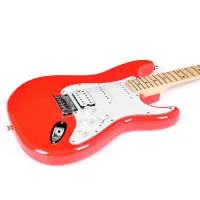 Bosstone SGP-03 CAR Электрогитара, 6 струн, SSH, цвет красный, чехол в комплекте