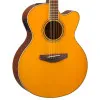Yamaha CPX600 VINTAGE TINTED Гитара электроакустическая 6-струнная,, цвет натуральный