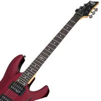 SCHECTER SGR C-1 MRED Электрогитара, 6 струн, цвет красный металлик, чехол в комплекте