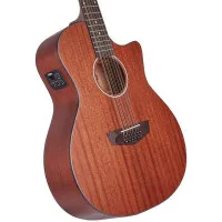 D'Angelico Premier Fulton LS MS Гитара электроакустическая, 12 струн, Grand Auditorium, махагони