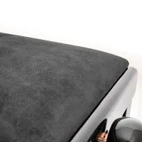 Rin HY-PJ018B-GLOSS-BLACK Банкетка, черный/черный, вельвет