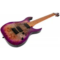 SPIRA S-457 TPP Электрогитара, Superstrat, 7 струн, HH, цвет фиолетовый градиент