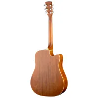 Cort AD880CE-LH-NS Гитара электро-акустическая, леворукая, с вырезом, цвет натуральный