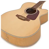 Takamine GJ72CE-12NAT Гитара 12-струнная электроакустическая Jumbo. цвет натуральный