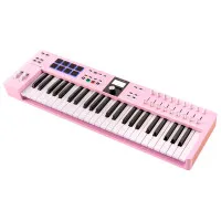 Arturia KeyLab Essential 49 mk3 Rose Quartz MIDI клавиатура, 49 клавиш, цвет розовый
