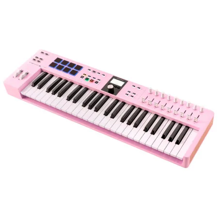 Arturia KeyLab Essential 49 mk3 Rose Quartz MIDI клавиатура, 49 клавиш, цвет розовый