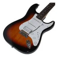 Электрогитара FENDER Squier Bullet Strat® Tremolo HSS RW Brown Sunburst