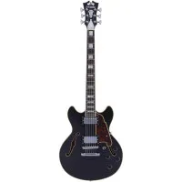 D'Angelico Premier Mini DC BF Электрогитара полуакустическая, 6 струн, цвет чёрный матовый