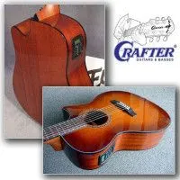 Гитара электроакустическая CRAFTER HILITE-TE CD/VTG + чехол