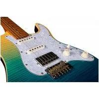 JET JS-450 TBL Электрогитара, Stratocaster, цвет синий прозрачный